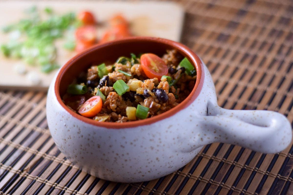 Southwestern Cauliflower Rice Bowls - Healthy Little Vittles