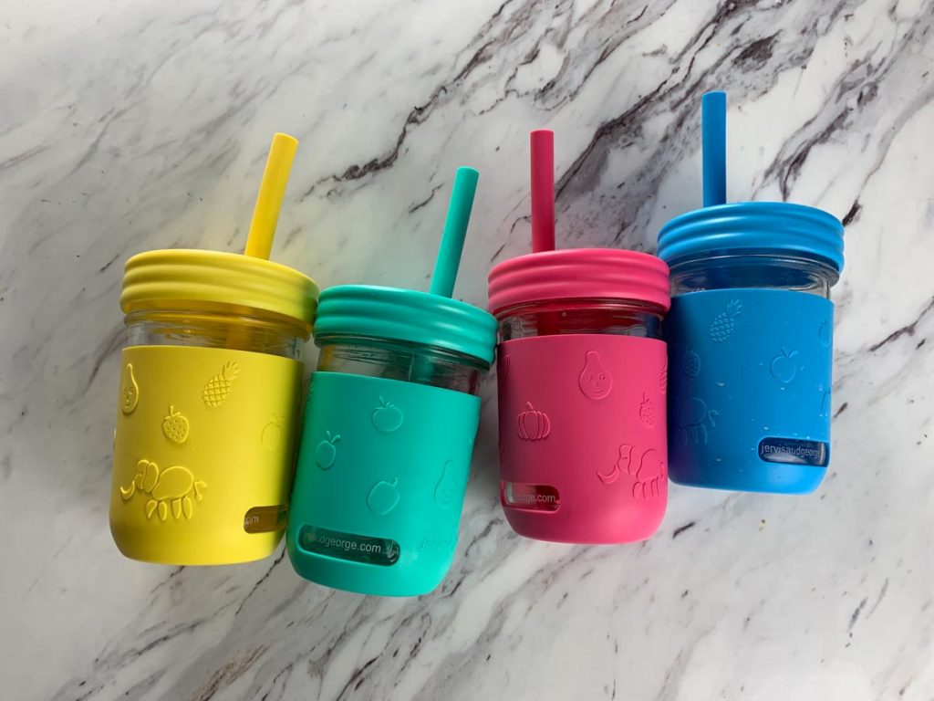 4 straw cups for toddlers