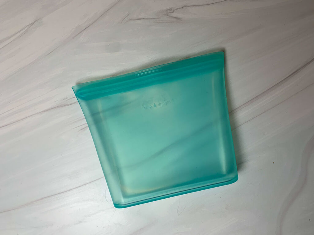 silicone zipper bags for kids lunch